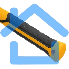 Киянка резиновая Denzel 225 г, черно-белая, фибергласовая рукоятка c TPR покрытием