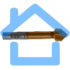 Зенковка конусная Denzel под М5, HSS, по металлу, цилиндрический хвостовик