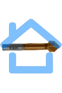 Зенковка конусная Denzel под М5, HSS, по металлу, цилиндрический хвостовик