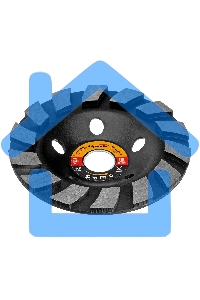 Чашка алмазная зачистная, 125 мм, турбо-сегмент Sparta