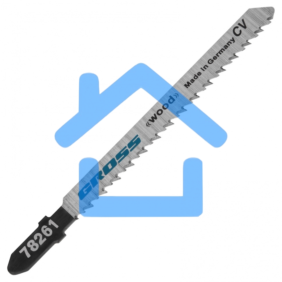 Набор полотен для электролобзика универсальный, 5шт., Gross