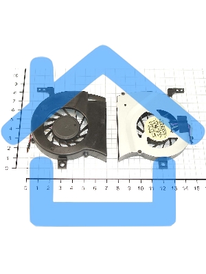 Вентилятор (кулер) для ноутбука Toshiba Satellite L600 L645 L640 VER-1