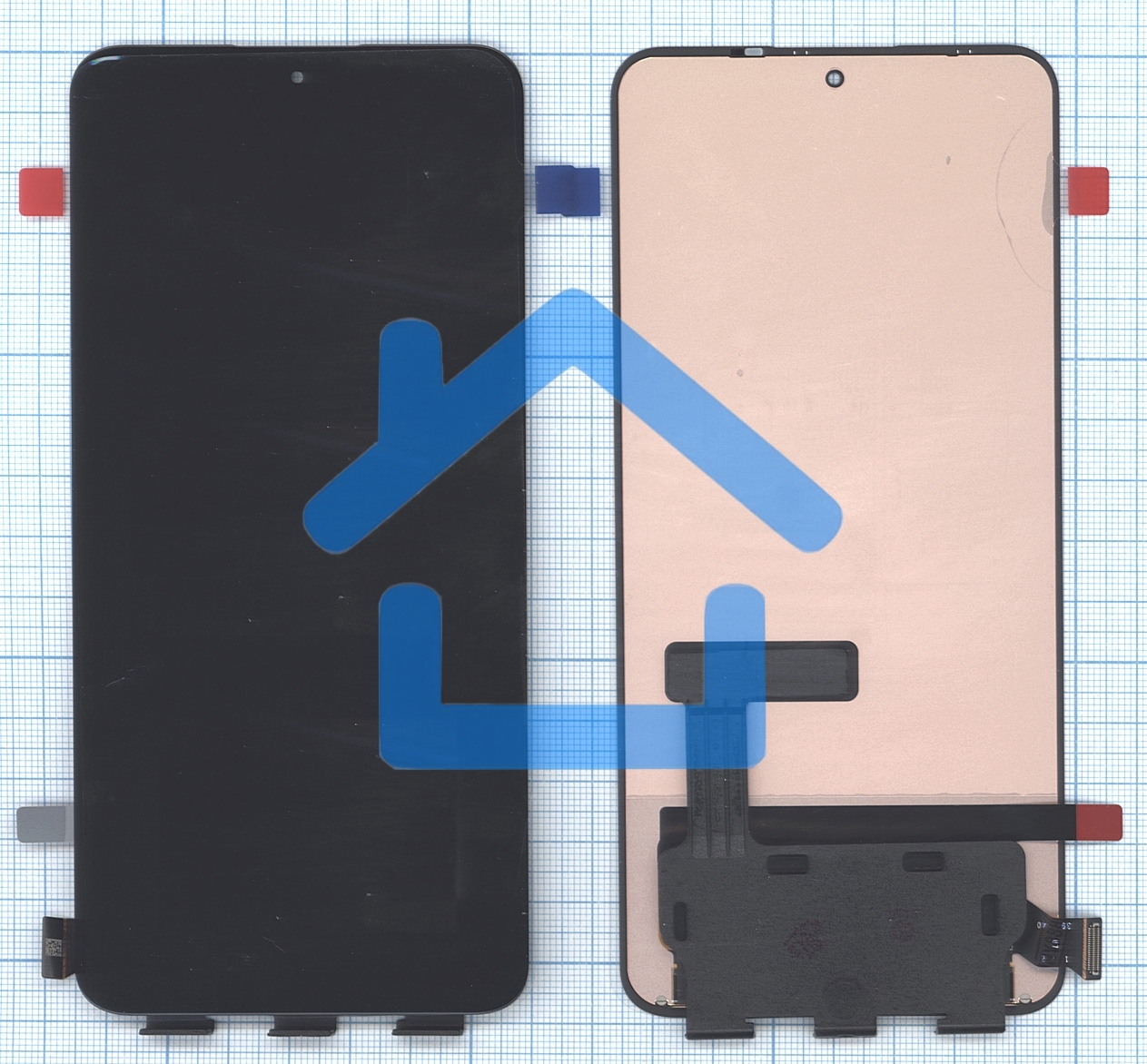 Дисплей для Xiaomi 13T Pro в сборе с тачскрином черный orig