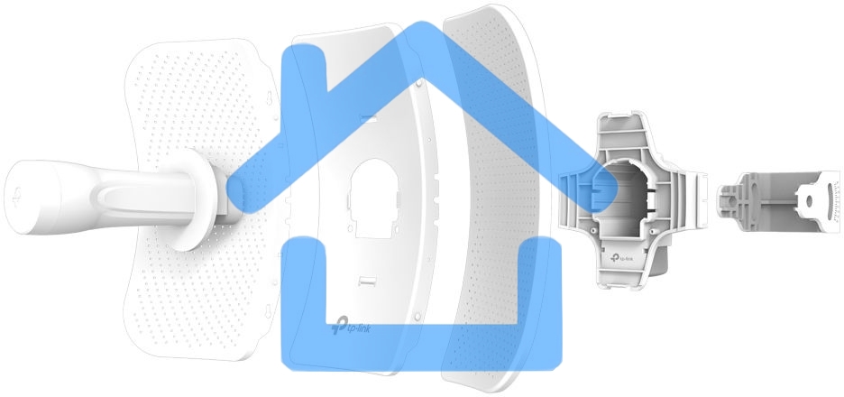 Наружная точка доступа Wi Fi SMB TP-Link CPE605 5 ГГц 150 Мбит/с 23 дБи