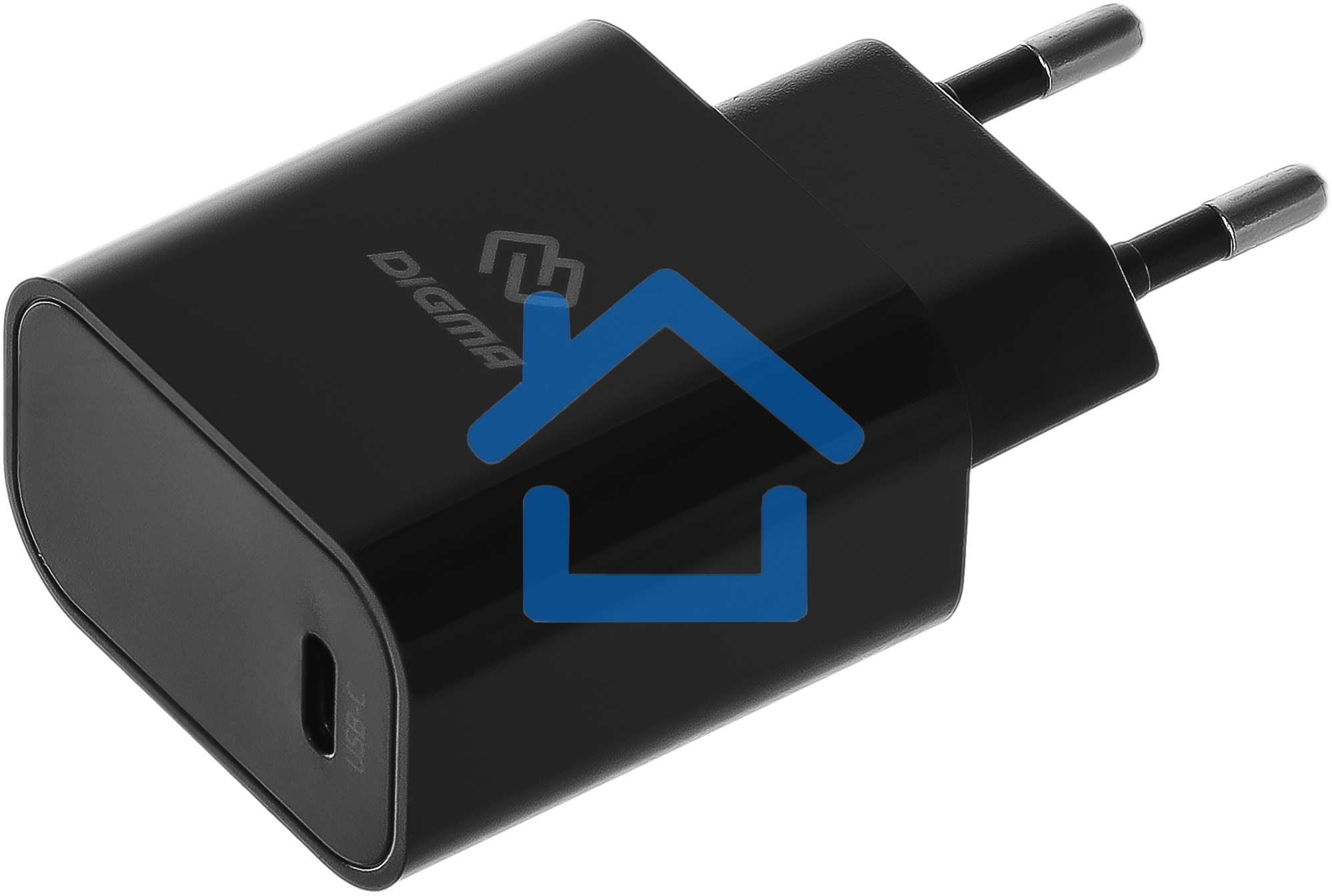 Сетевое зарядное устройство Digma DGW3C 3A PD черный