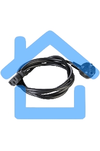 Шнур питания с заземлением IEC 60320 C13/EU-Schuko, 10А/250В (3x1,0), длина 5 м. (R-10-Cord-C13-S-5)