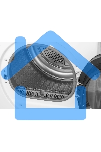 Сушильная машина WEISSGAUFF WD 779 Diamond Heat Pump белый, 8 кг, сушка - тепловой насос, программ - 16, 59.8 x 84.5 x 65.2 см