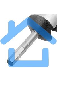 Сверло по дереву шнековое Matrix, 52 х 230 мм, 6-гранный хвостовик