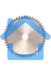 Диск Matrix Пильный по дереву, 216x32мм, 48 зубьев + кольцо 30/32 Professional