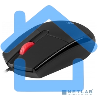 Мышь проводная Defender Delta MM-523 черный, 1000 dpi, USB, кнопки - 3