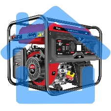 Электрогенератор бензиновый MTX RS-9000E, 7 кВт, 76 дБ, 86 кг Электрогенератор бензиновый MTX RS-9000E, 7 кВт, 76 дБ, 86 кг