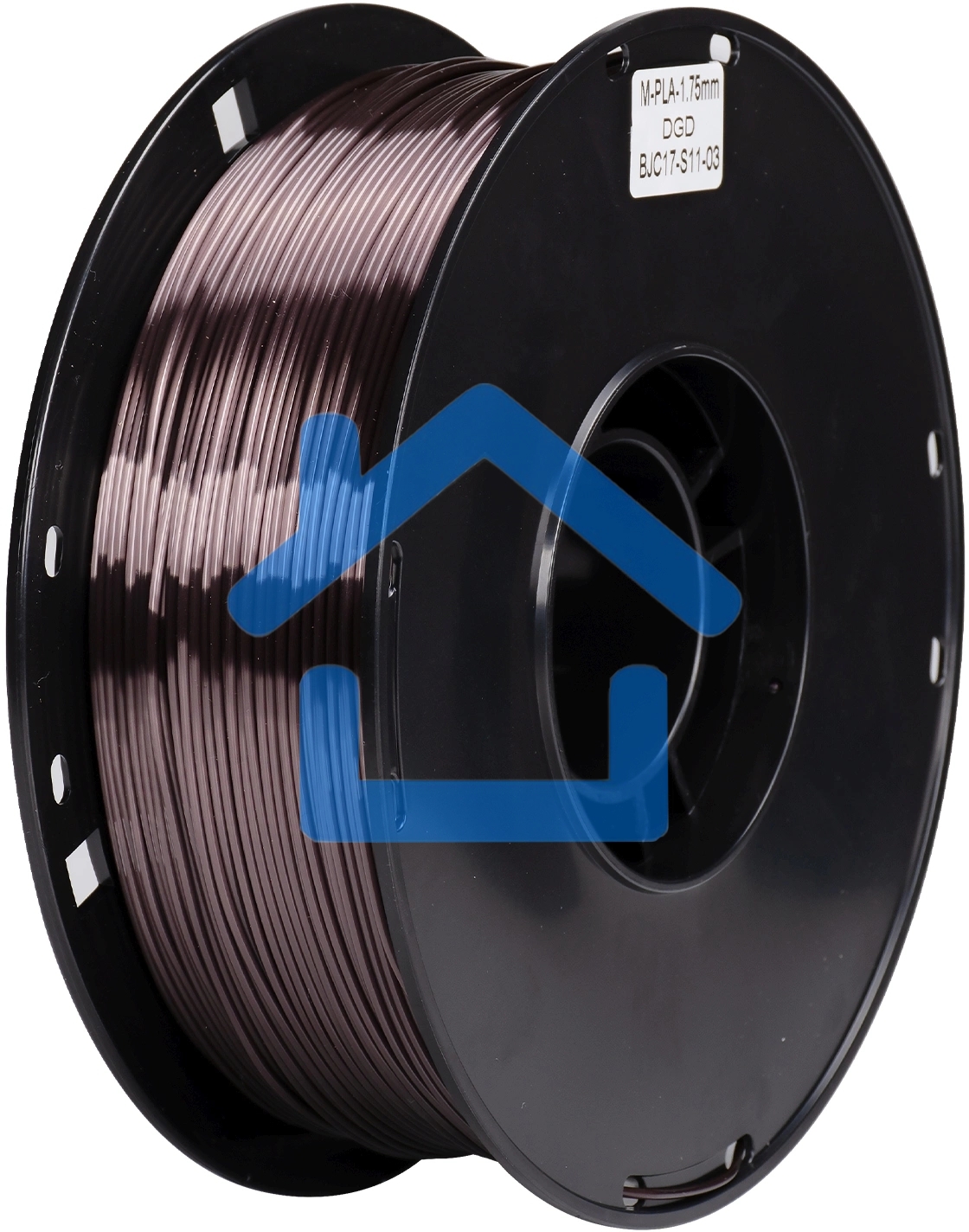 Пластик для принтера 3D Cactus CS-3D-PLA-1KG-S-DGD PLA SILK d1.75мм 1кг L326м 1цв.