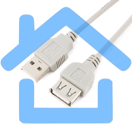 Кабель Gembird CC-USB2-AMAF-6 USB 2.0 удлинительный 1.8м AM/AF, пакет