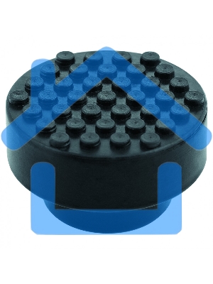 Резиновая опора для подкатного домкрата Matrix D=51 mm (подходит для 51131, 51132)