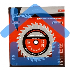 Диск Matrix Пильный по дереву, 216x32мм, 48 зубьев + кольцо 30/32 Professional