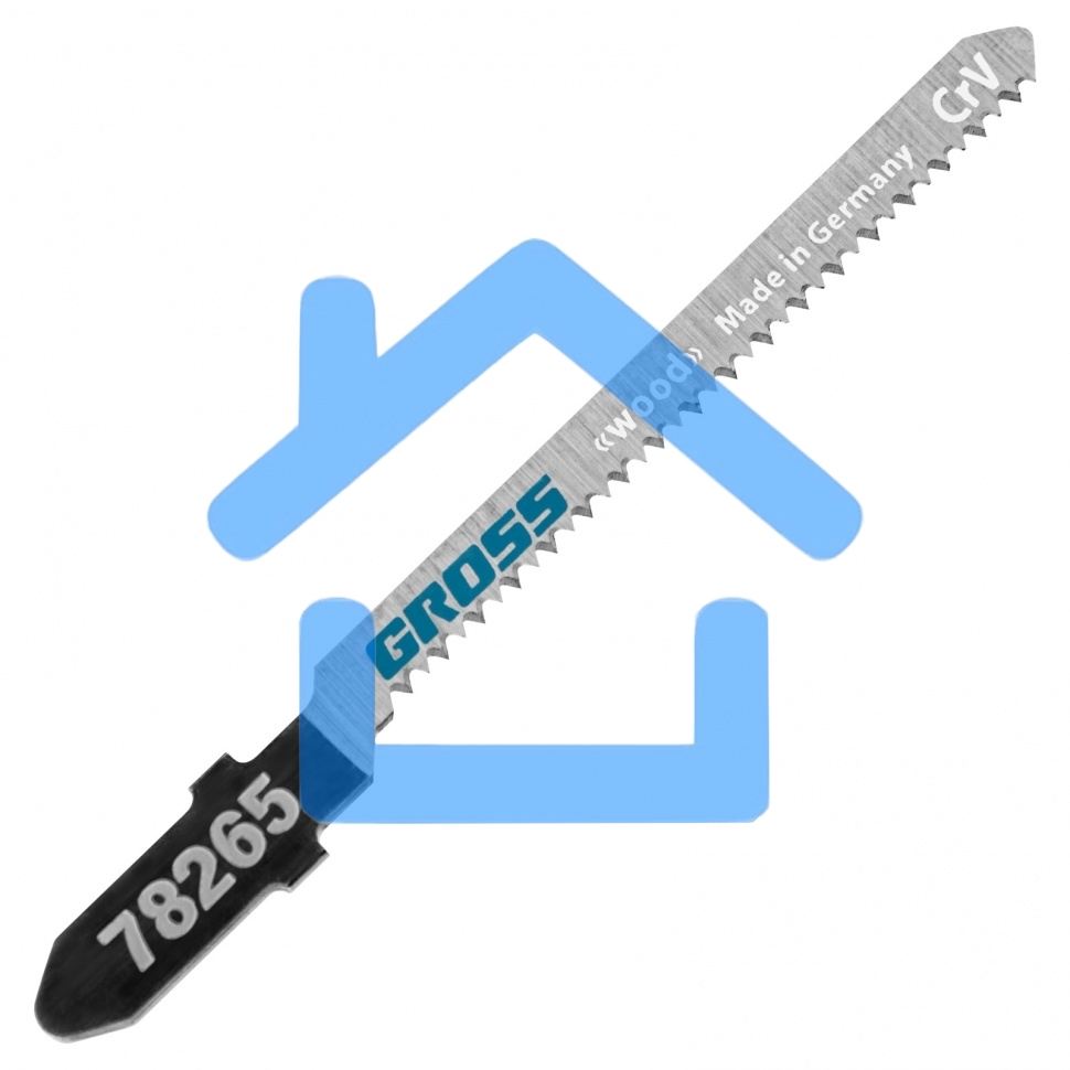 Набор полотен для электролобзика универсальный, 5шт., Gross