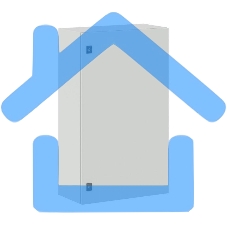 Шкаф ST с монтажной платой 1000х600х300мм от IP65-до IP66 IK10 ДКС R5ST1063 Шкаф ST с монтажной платой 1000х600х300мм от IP65-до IP66 IK10 ДКС R5ST1063