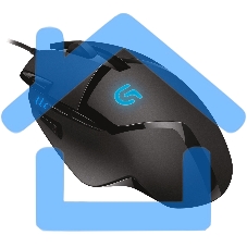 Мышь проводная Logitech G402 Hyperion Fury, черный, 4000 dpi, USB, кнопки - 8