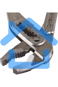 Клещи переставные,250 мм.,обливные рукоятки