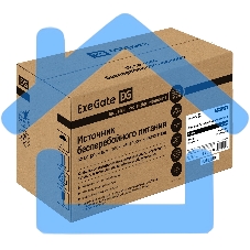 Источник бесперебойного питания (инвертор, синус, для котла) ExeGate SineTower SN-600.LCD.AVR.2SH 600VA/360W, чистая синусоида, LCD дисплей, AVR, 2*Schuko, линейно-интерактивный, черный