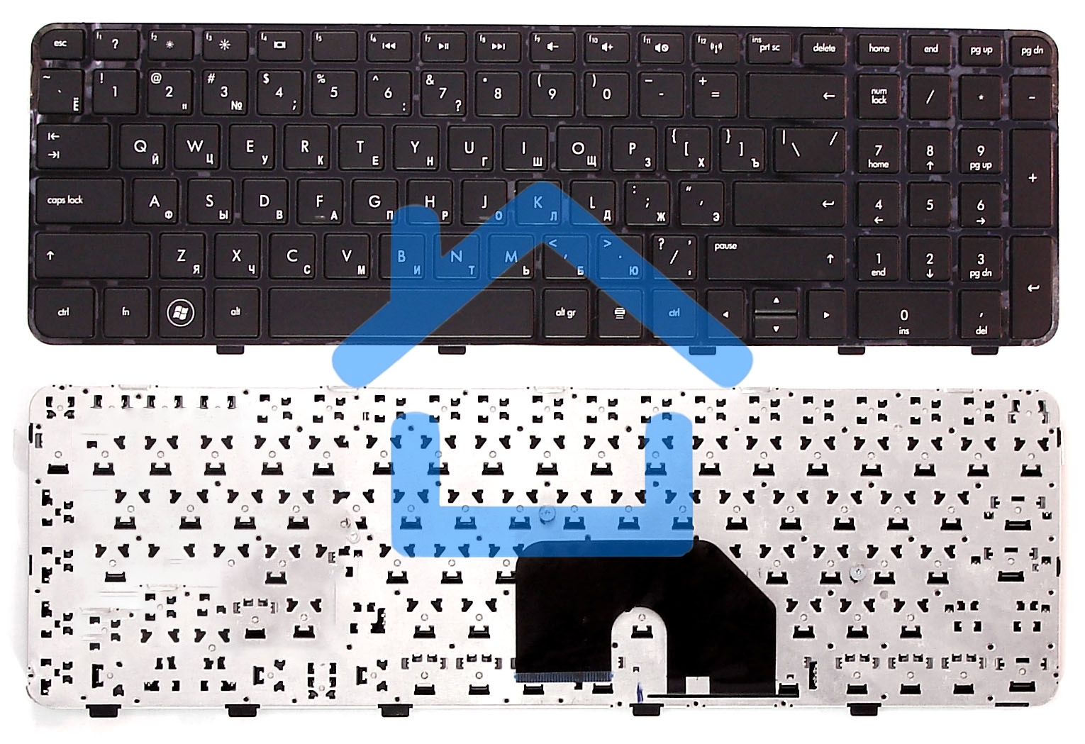 Клавиатура для ноутбука HP Pavilion DV6-6000 черная