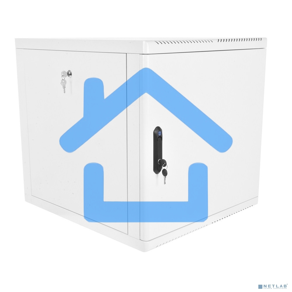 Шкаф телеком. настенный разборный 12U (600х650), съемные стенки, дверь металл (ШРН-М-12.650.1) (1 коробка)