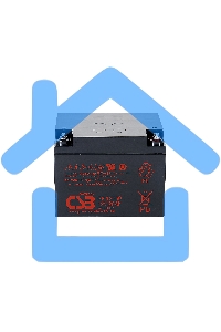 Батарея CSB GP-12260 (12V, 26Ah) для UPS клеммы F2