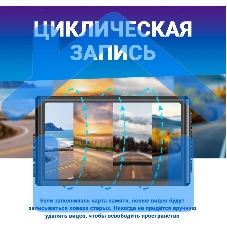 Видеорегистратор TrendVision Space TENET черный 1080x1920 1080p 150гр.