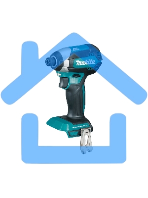 Гайковерт аккумуляторный MAKITA DTD153Zб\щет 18в li-ion 0-3400об\м 6-ти гр1\4'' 1.3кг б\ак з\у