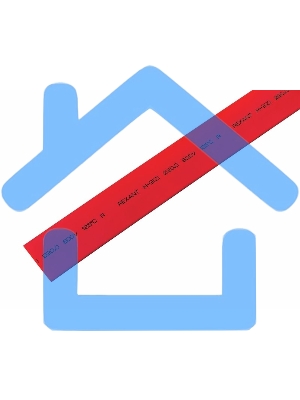 Трубка термоусадочная 20.0/10.0 1м красн. Rexant 22-0004