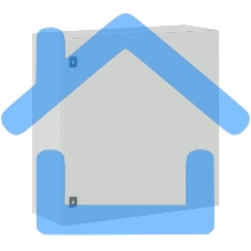 Шкаф ST с монтажной платой 800х800х300мм от IP65-до IP66 IK10 ДКС R5ST0883 Шкаф ST с монтажной платой 800х800х300мм от IP65-до IP66 IK10 ДКС R5ST0883