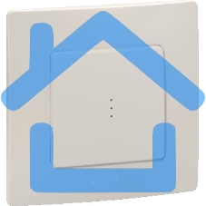 Переключатель с подсветкой, авт., 10AX, сл.кость ETIKA Переключатель с подсветкой, авт., 10AX, сл.кость