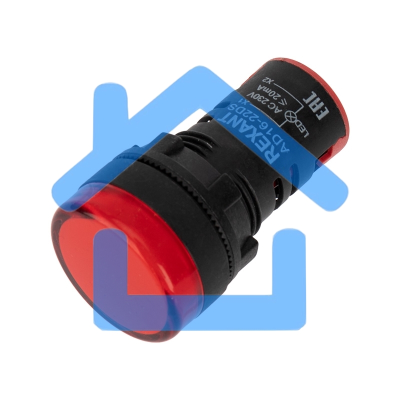 Матрица светодиодная AD22-230 В красная Rexant