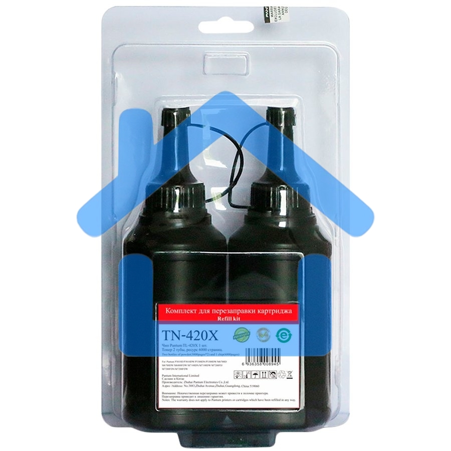 Заправочный комплект Pantum TN-420X, (чип + 2 тонера на 3000 стр.),для P3010/P3010/P3020/P3300/M6700/M6800/M7100/M7200/M7300 6k