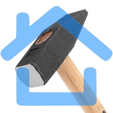 Молоток слесарный СИБРТЕХ, 1500 г, квадратный боек, деревянная рукоятка 10223