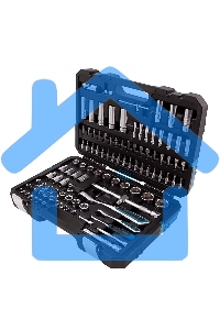 Набор инструментов 109 предметов, 120 зубьев, CrV 1/4, 1/2