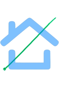 Хомуты Сибртех 200 х 3,6 мм, пластиковые, зеленые, 100 шт.