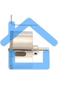 Сверло алмазное Matrix по керамограниту 68x67 мм, 3-гранный хвостовик