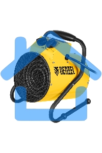 Тепловая пушка Denzel SFH-5000, 230 В, 400 м3/ч, 3 реж. вентилятор, 3000/4500 Вт