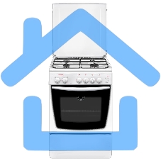 Плита газовая Gefest ПГ 1200 С5 белый, конфорок 4 шт, духовка 63 л, 60 см x 85 см x 60 см