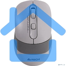 Мышь беспроводная A4Tech Fstyler FG10S белый/серый, 2000 dpi, радиоканал, USB, кнопки - 4