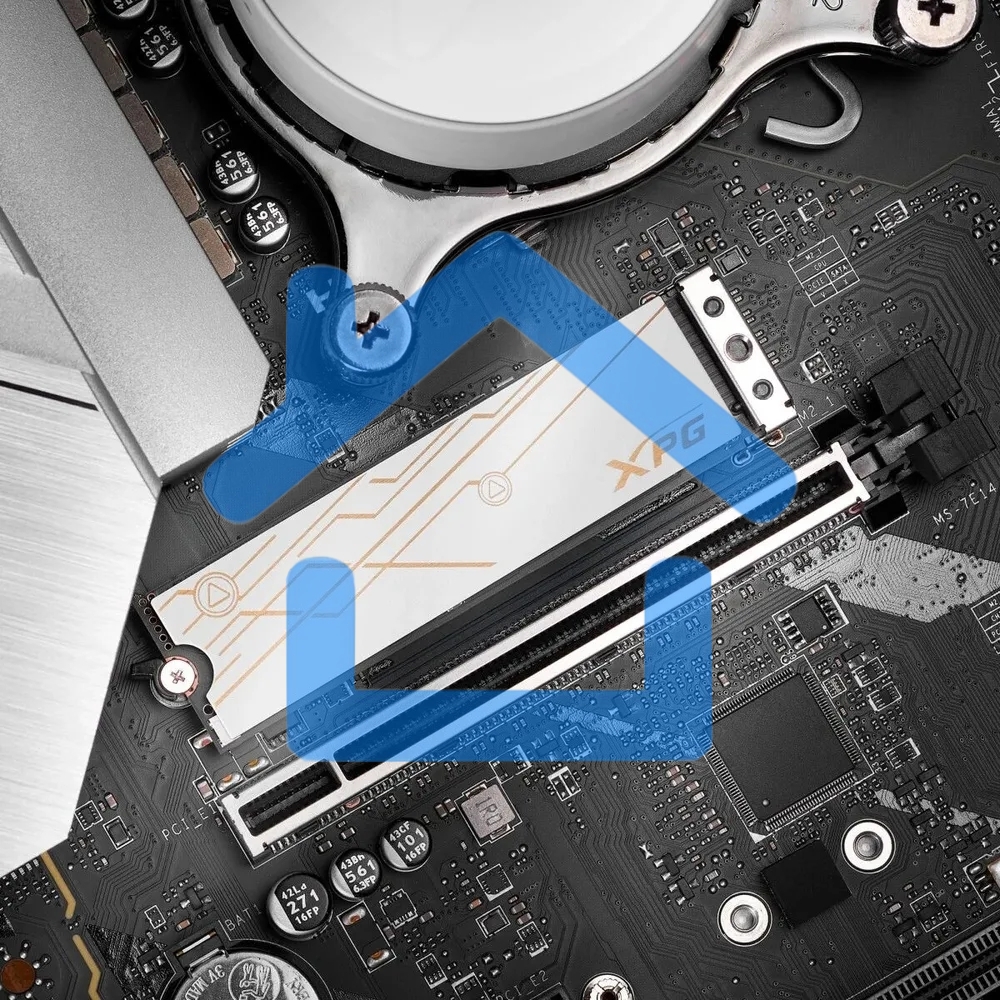 Твердотельный диск 4Tb ADATA XPG MARS 980 BLADE, M.2 2280, PCI-E 5x4, R/W -14000/13000 MB/s 3D-NAND