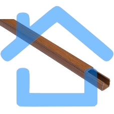 Кабель-канал 16х16 L2000 пластик ЭЛЕКОР дуб ИЭК CKK10-016-016-1-K24