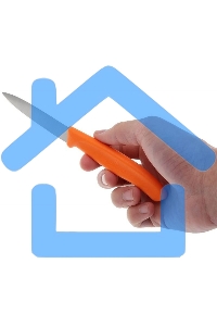 Набор ножей кухонных Victorinox Swiss Classic (6.7606.L119B) компл.:2шт оранжевый блистер