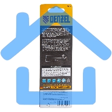 Зенковка конусная Denzel под М5, HSS, по металлу, цилиндрический хвостовик