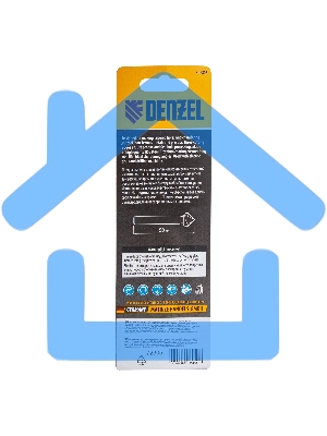 Зенковка конусная Denzel под М5, HSS, по металлу, цилиндрический хвостовик