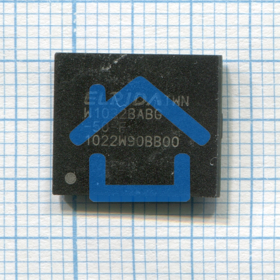 Видеопамять GDDR5 128MB ELPIDA W1032BABG-50-F