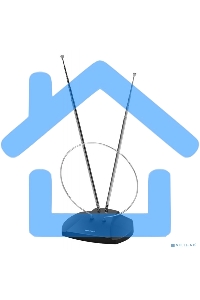 Антенна телевизионная Hyundai H-TAI120 3дБ пассивная черный