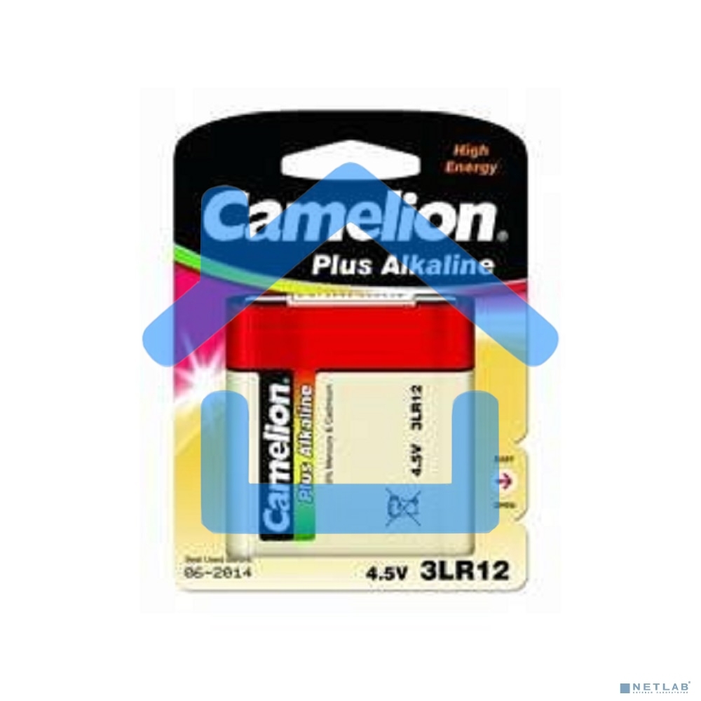 Батарейка Camelion 3LR12 Plus Alkaline BL-1 (3LR12-BP1,4.5В)