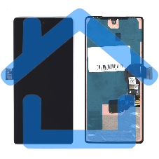 Дисплей (модуль) для Google Pixel 6A в сборе с тачскрином черный